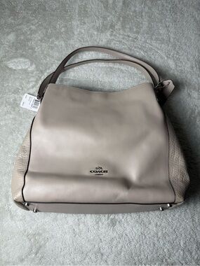 Coach Edie 31 Shoulder Bag in Taupe